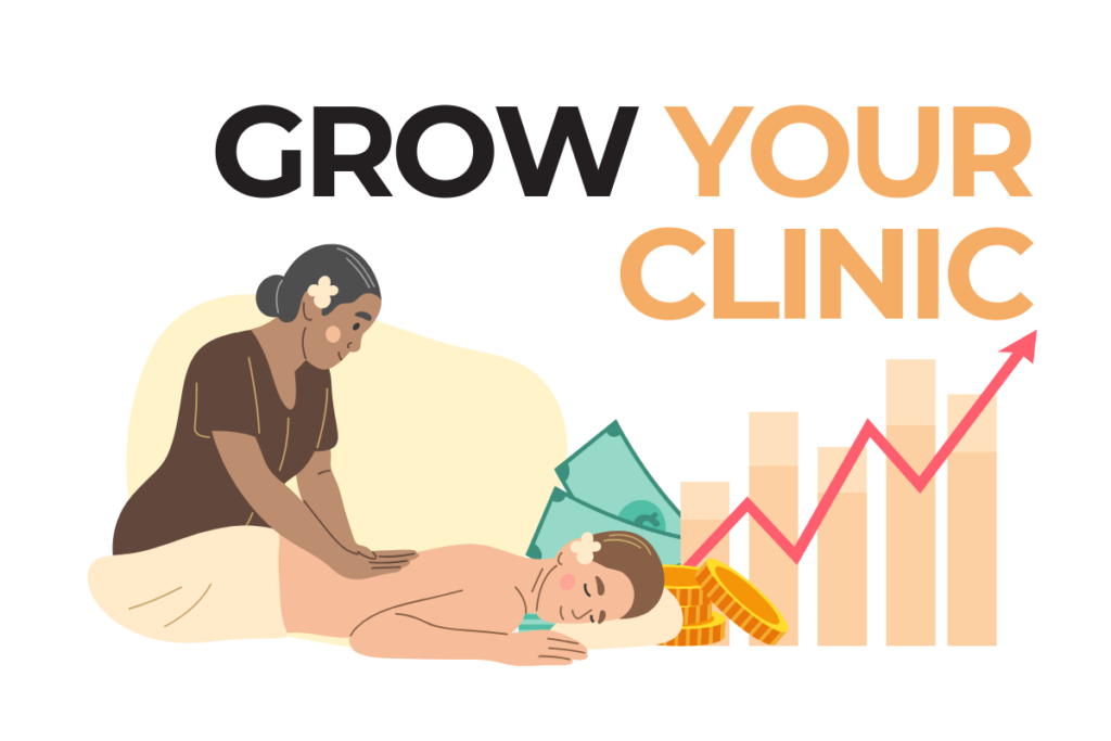 Grow your massage therapy clinic with bookkeeping