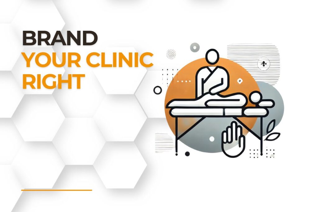 unique brand identity for massage therapy clinic