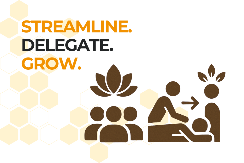 Streamline. Delegate. Grow