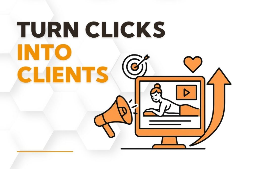 how to create a website for a massage clinic