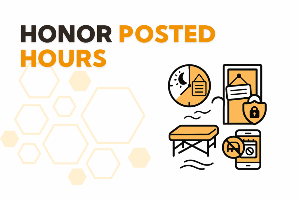 Honor Posted Hours