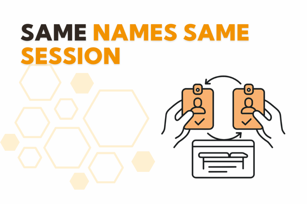 Same Names Same Session