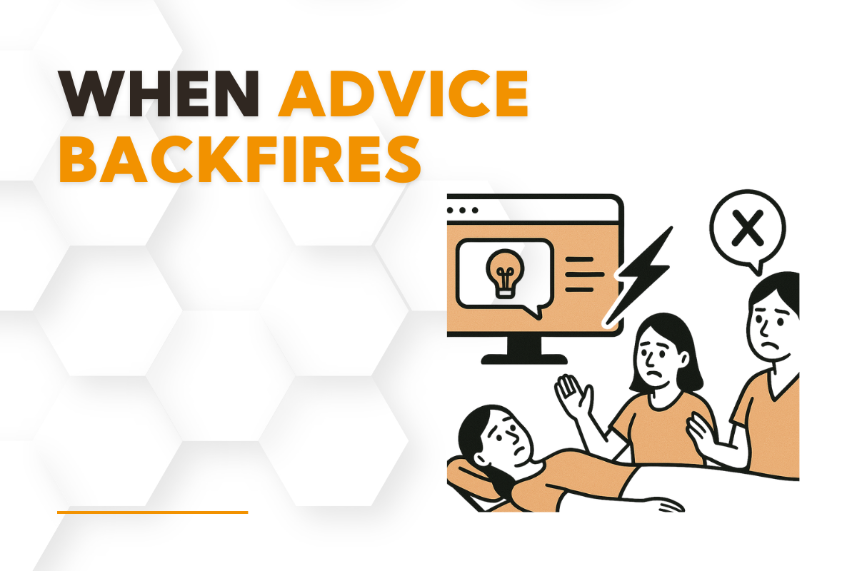 clients quoting website advice