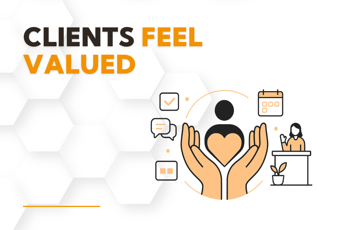 clients feel valued