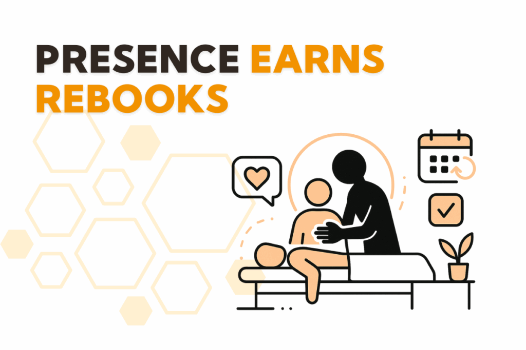 Presence Earns Rebooks