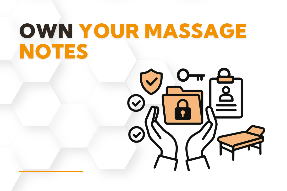 Who owns massage client notes